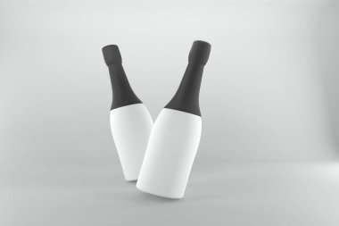 3B Yapılandırılmış Şişeler Model Şablonu