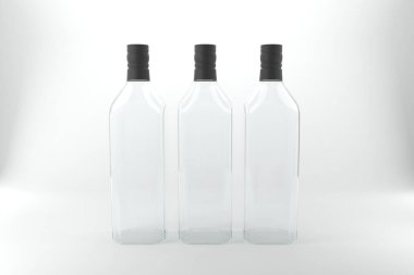 3B Yapılandırılmış Şişeler Model Şablonu