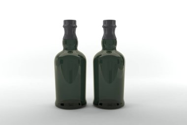 3B Yapılandırılmış Şişeler Model Şablonu