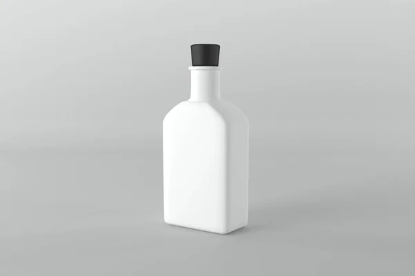 3Dレンダリングボトル Mockupテンプレート — ストック写真