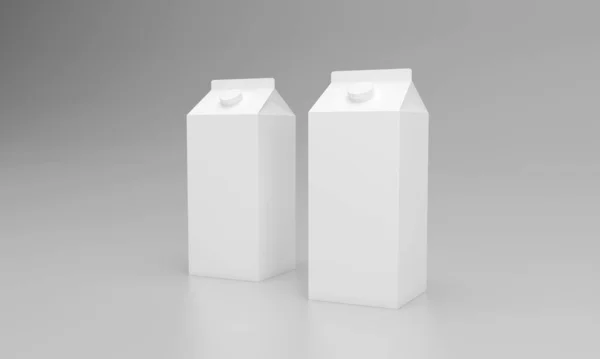 Πακέτο Γάλακτος Σχεδιασμός Συσκευασίας Μετατροπή — Φωτογραφία Αρχείου