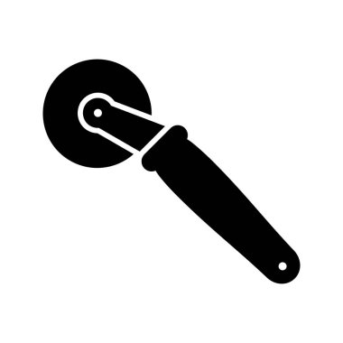 Pizza Cuttier Kabartma Simgesi