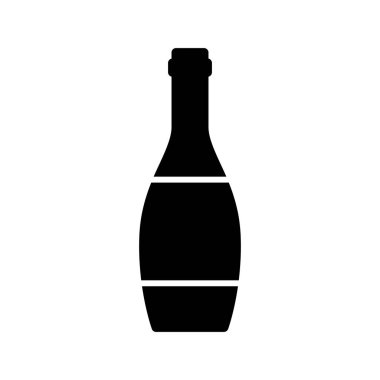 Şarap Şişesi Kabartma Simgesi