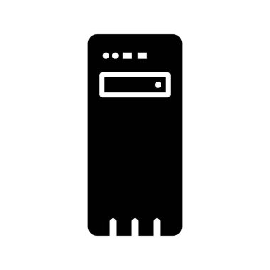 Masaüstü İşlemcisi Glyph Simgesi