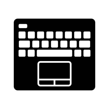 Laptop Klavye Glyph Simgesi