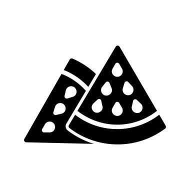 Karpuz dilimi kabartma simgesi