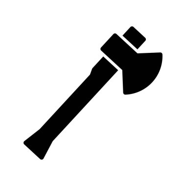 El Araçları Glyph vektör simgesi tasarımı 