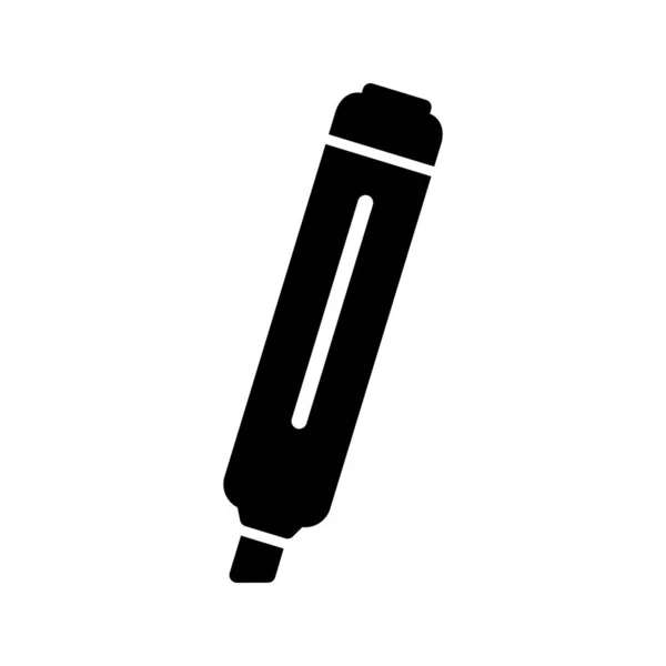 Icono de glifo marcador — Archivo Imágenes Vectoriales