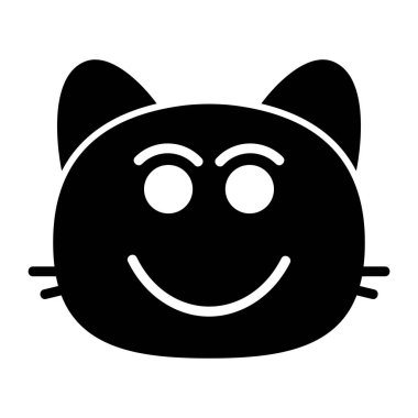 kedi bakışı II Glyph Simgesi