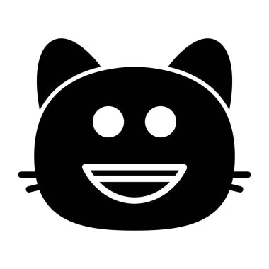 kedi sırıtan IV Glyph Simgesi