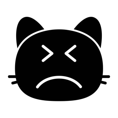 kedi Glyph Simgesini rahatsız etti