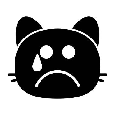 kedi Üzüntüsü Kabartma Simgesi