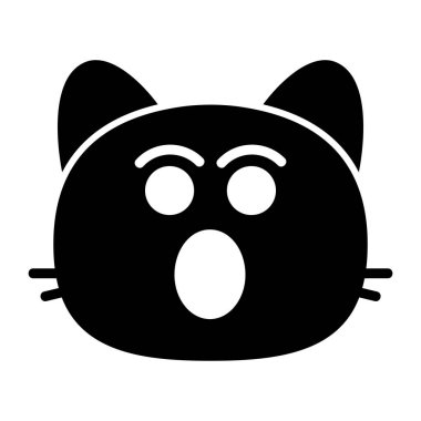 kedi şoku Kabartma Simgesi