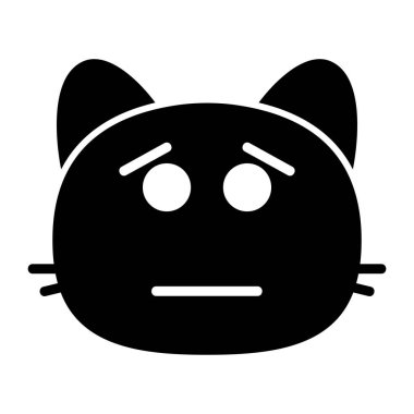 kedi Glyph Simgesini üzdü