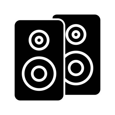 Hoparlörler Kabartma Simgesi