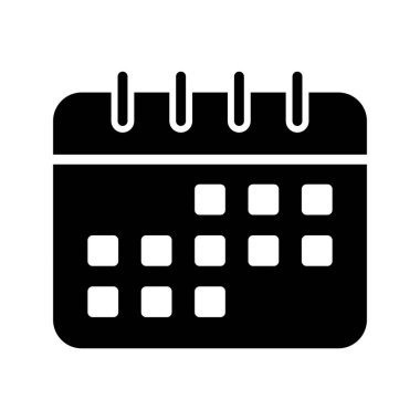 Takvim glif simgesini