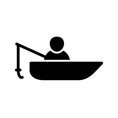 Balıkçı teknesi simgesi simgesi
