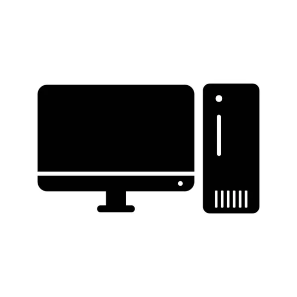 Computer-Glyphen-Symbol — Stockvektor