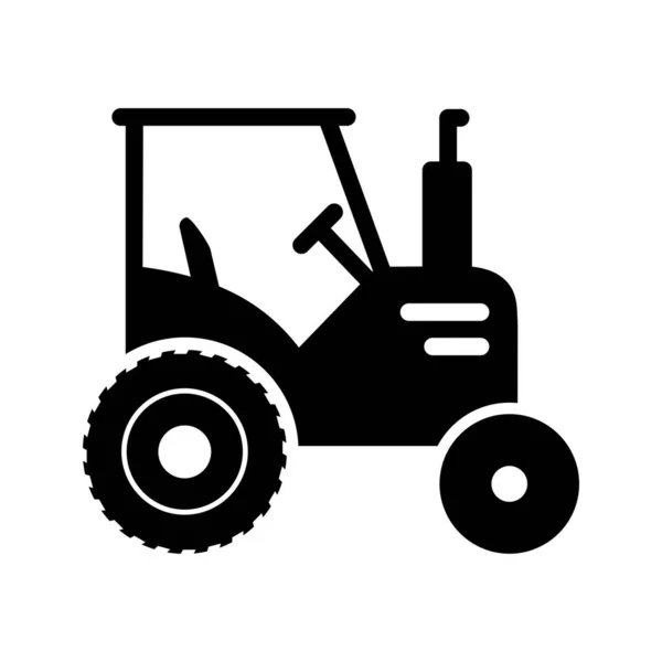 Индустриальная тракторная икона — стоковый вектор