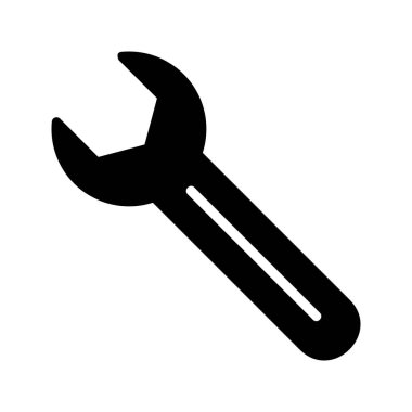 Yapı Glyph Vektör Simgesi Tasarımı