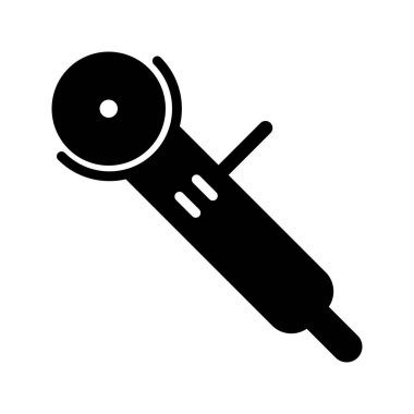 Yapı Glyph Vektör Simgesi Tasarımı