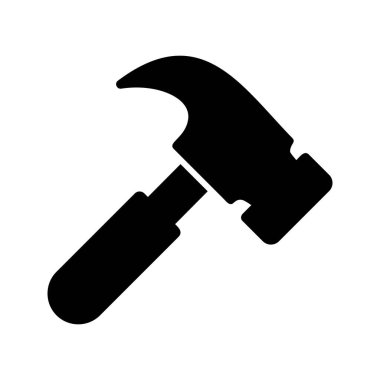 Yapı Glyph Vektör Simgesi Tasarımı