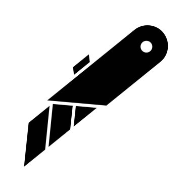 Yapı Glyph Vektör Simgesi Tasarımı