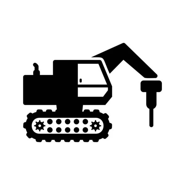 Construction Glyph Vector Icon Design — Stock Vector