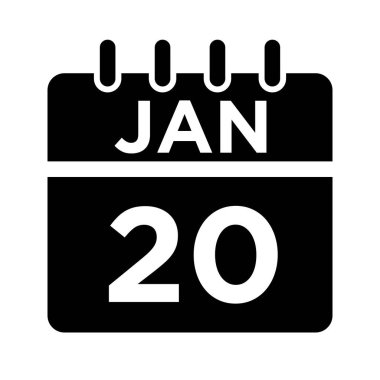 01-Jan - 20 Glyph Simgesi