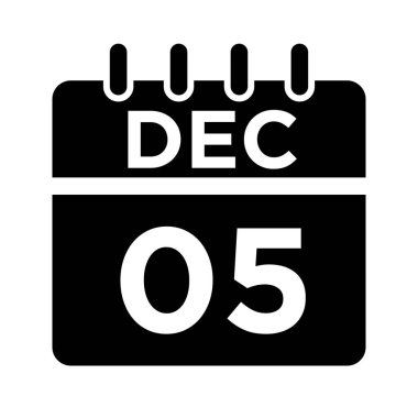 12- Aralık - 05 Glyph Simgesi