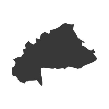 Burkina Faso Kabartma Simgesi Tasarımı 