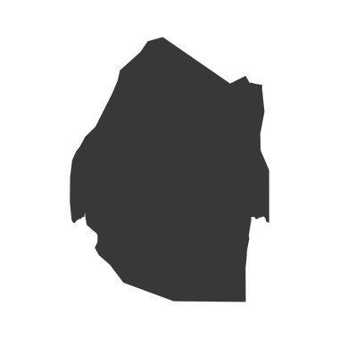 Svaziland Glyph Simgesi Tasarımı