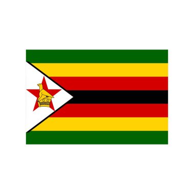Zimbabwe Düz Simgesi