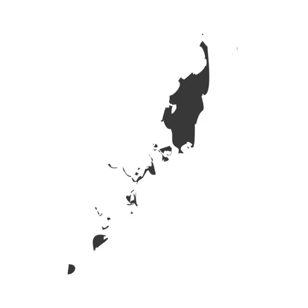 Palau Icona Glyph design — Vettoriale Stock