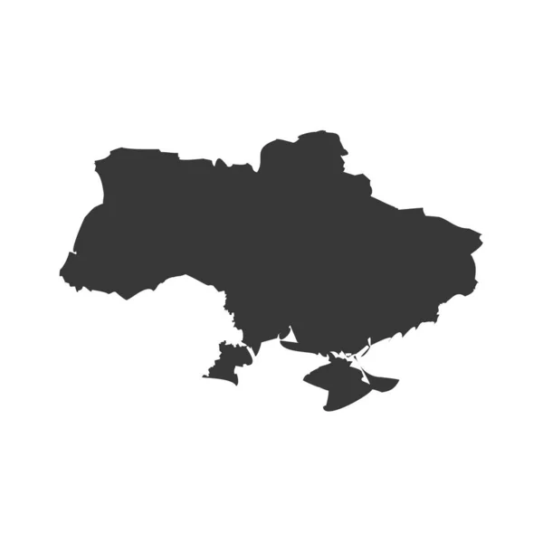 Ucrânia Glyph Icon design —  Vetores de Stock
