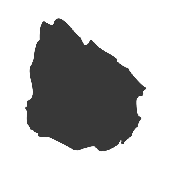 Uruguay Glyph Icône design — Image vectorielle