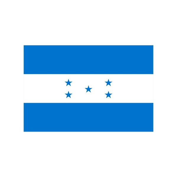 Icona piatta Honduras — Vettoriale Stock