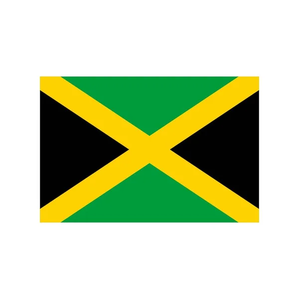 Jamaica Flat Icon — Stock Vector