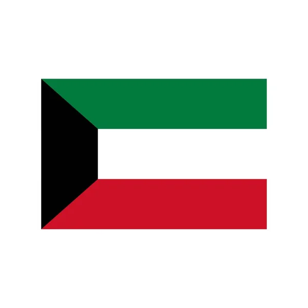 Кувейтская плоская икона — стоковый вектор