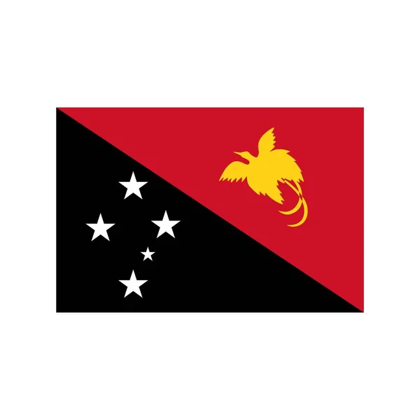 Papua Nuova Guinea Icona piatta — Vettoriale Stock