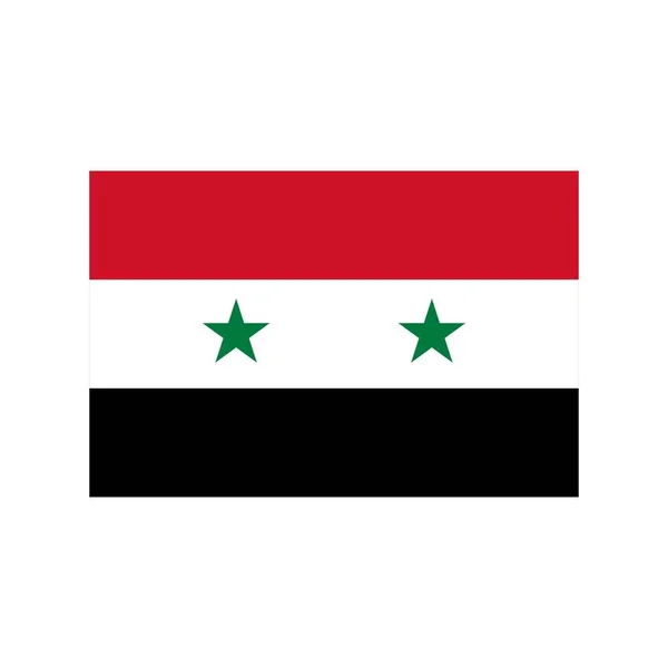 Siria Icona piatta — Vettoriale Stock