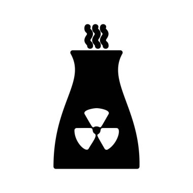 Nükleer Santral Kabartma Simgesi