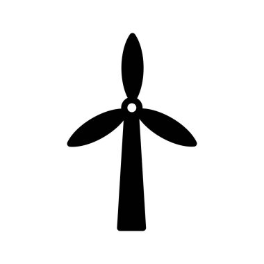 Yel değirmeni II Glyph Simgesi