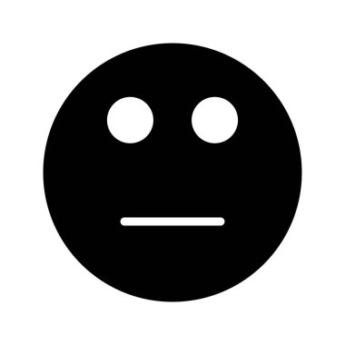 hüzünlü Glyph Simgesi