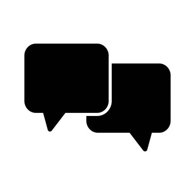 Sohbet 21 Glyph Simgesi