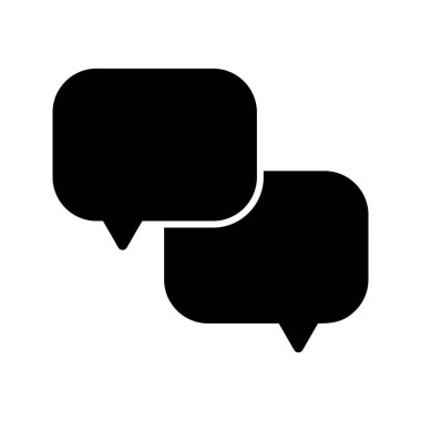 sohbet 4 Glyph Simgesi