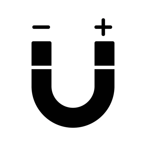Icona di Glyph magnete — Vettoriale Stock