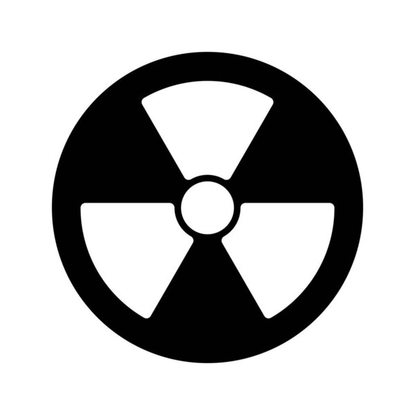 Radiation Glyph Icon