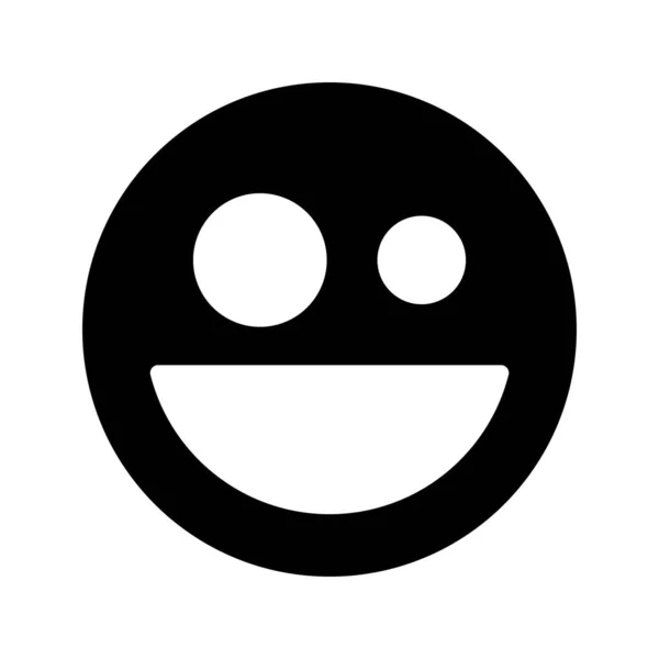 Zany Glyph Icon — Stockový vektor