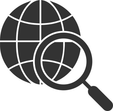 İnternet Arama Kalıbı Simgesi